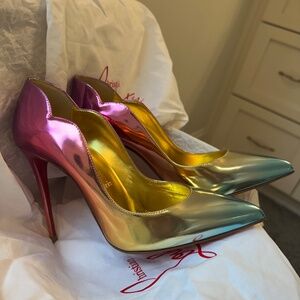 Rainbow Christian Louboutin Pumps